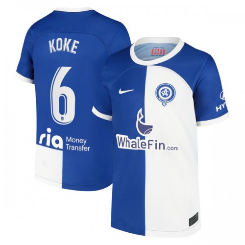 Nogometni Dresovi Atlético Madrid Nike Koke 6 120th Anniversary 2022-23 Kratkih Rukava Nogometni Dresovi Atlético Madrid Nike Koke 6 120th Anniversary 2022-23 Kratkih Rukava